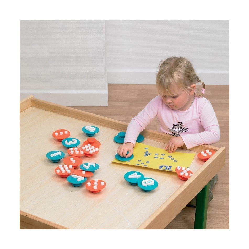 Duże stemple liczby