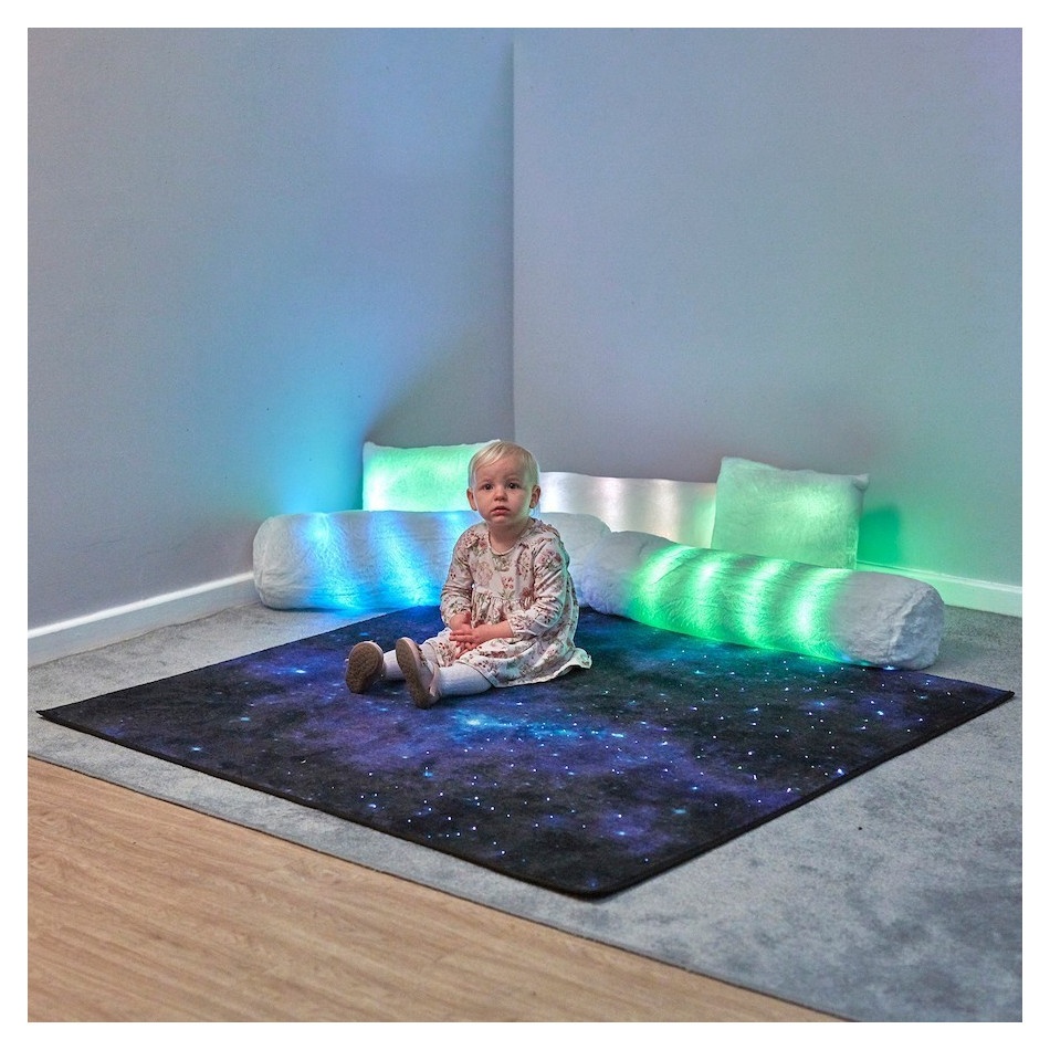 Sensoryczny dywan światłowodowy 140cm x 140cm - obrazek 4