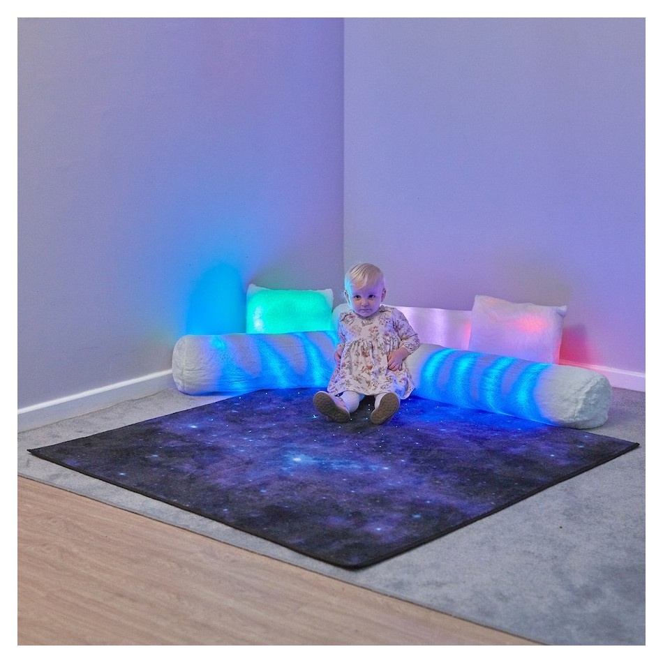 Sensoryczny dywan światłowodowy 140cm x 140cm - obrazek 3