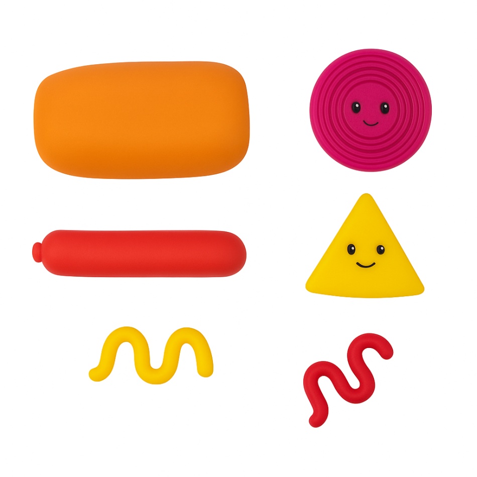 Gniotek hot-dog (6 elementów) - obrazek 3