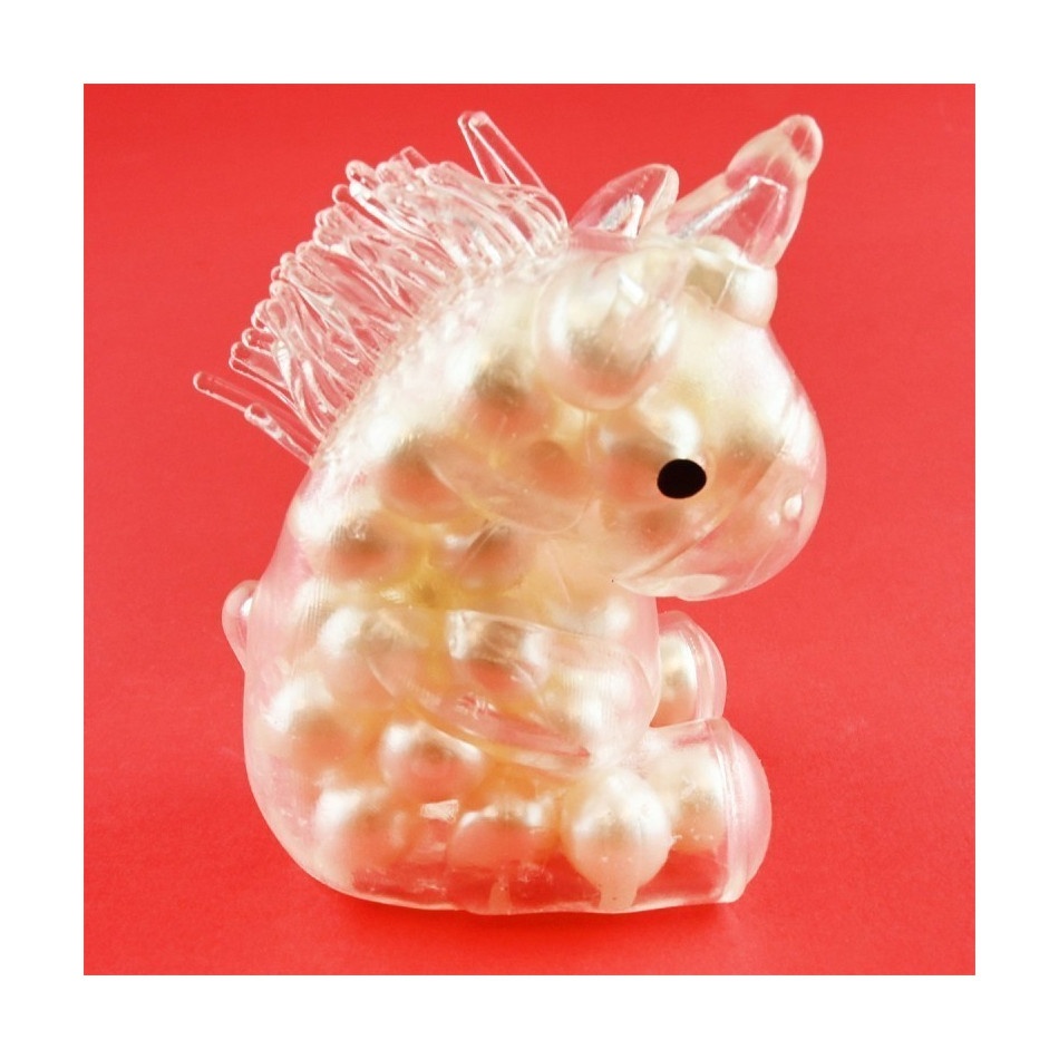 Gniotek jednorożec z kuleczkami