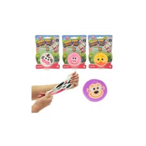 Gniotek piłeczka z buzia zwierzątka