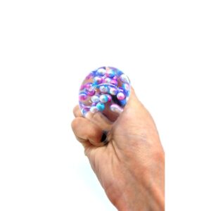 Gniotek piłka z perłami