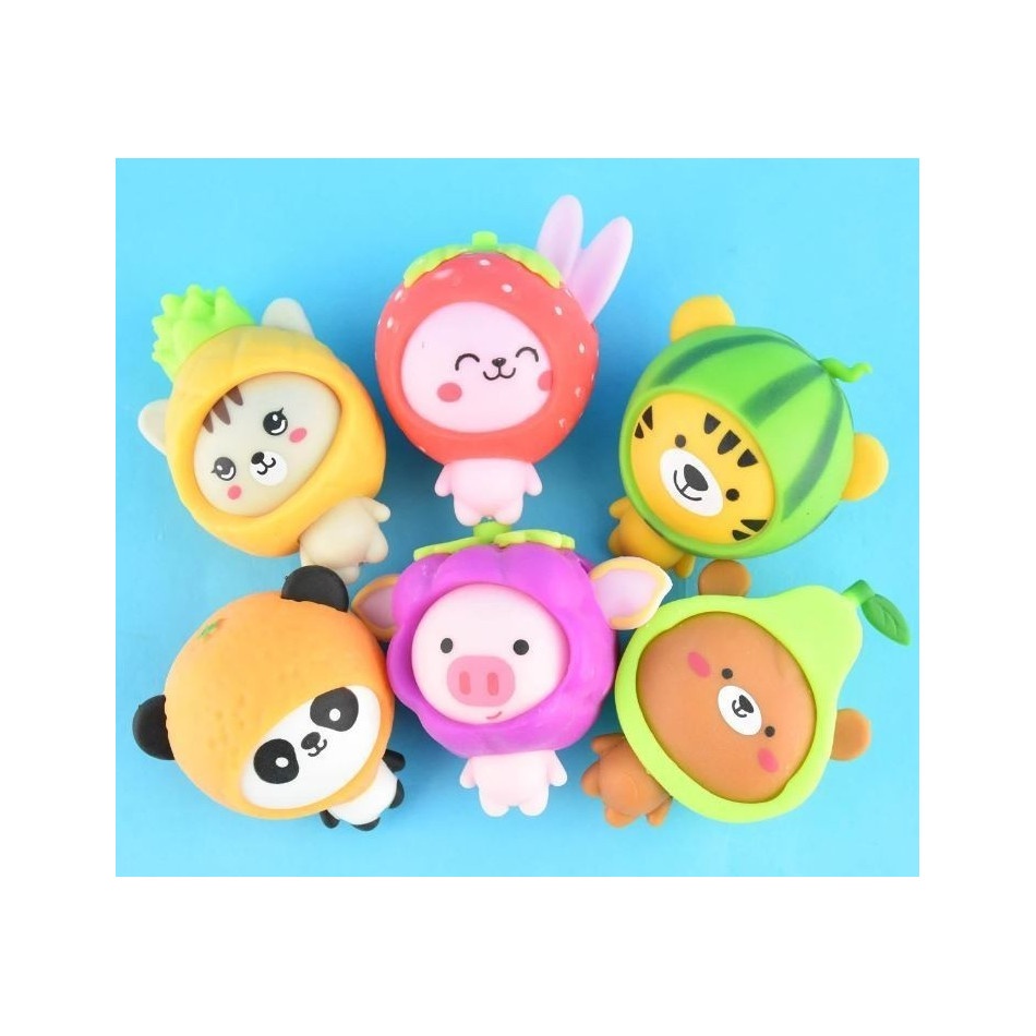 Gniotek zwierzątko do ubierania owoce