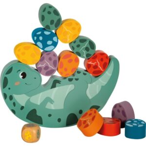 Gra balansująca z dinozaurem