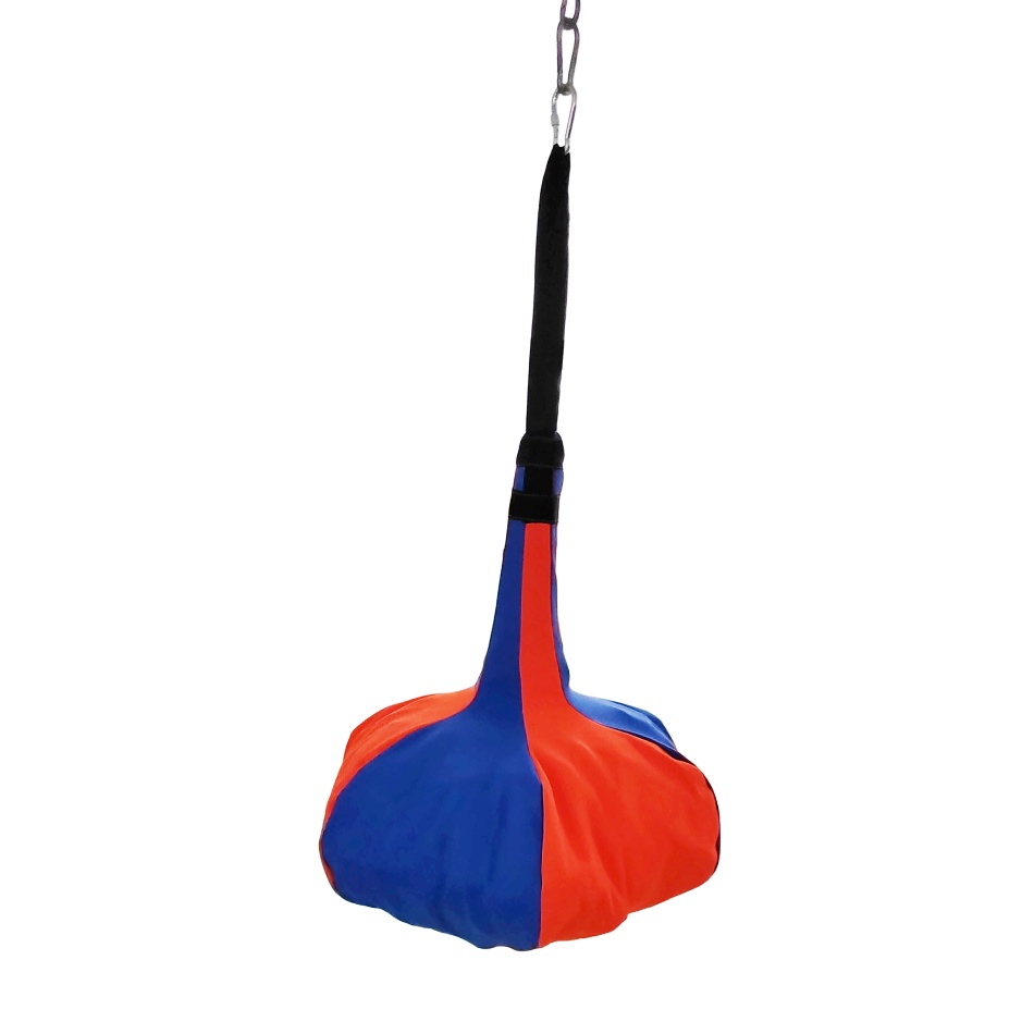 Huśtawka gruszka niebiesko-czerwona - obrazek 4