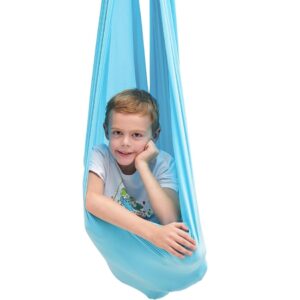 Huśtawka hamak niebieski