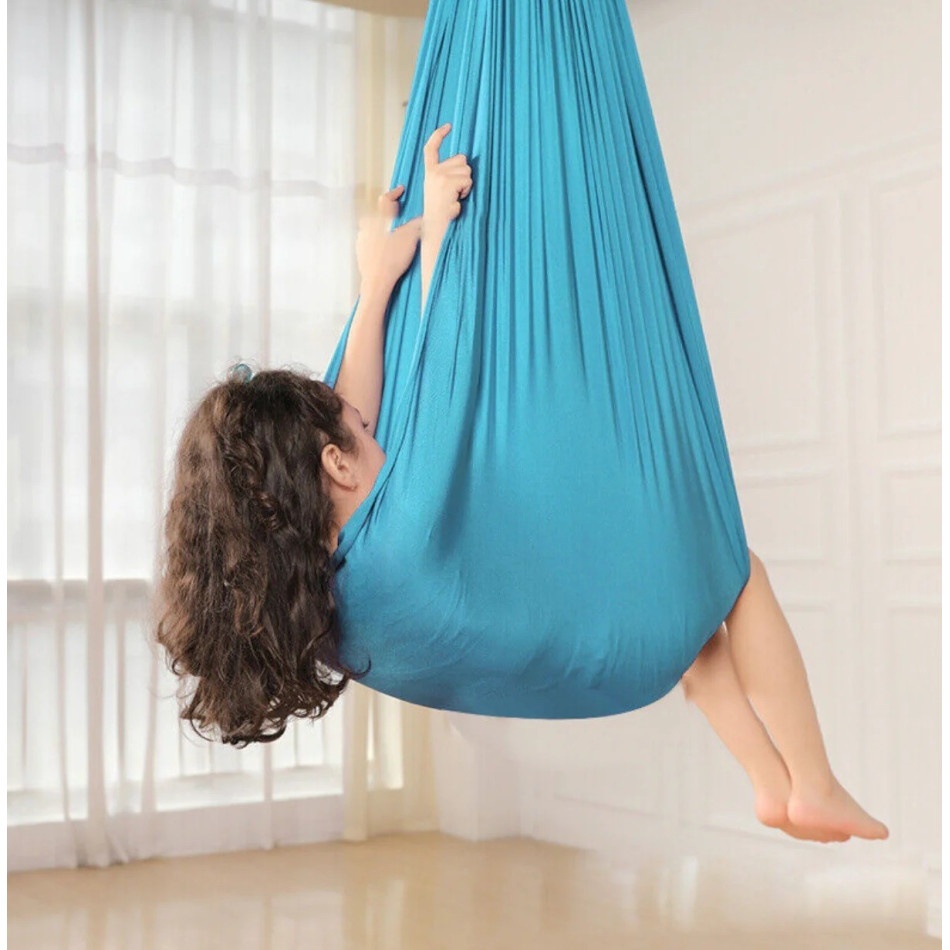 Huśtawka hamak niebieski - obrazek 2