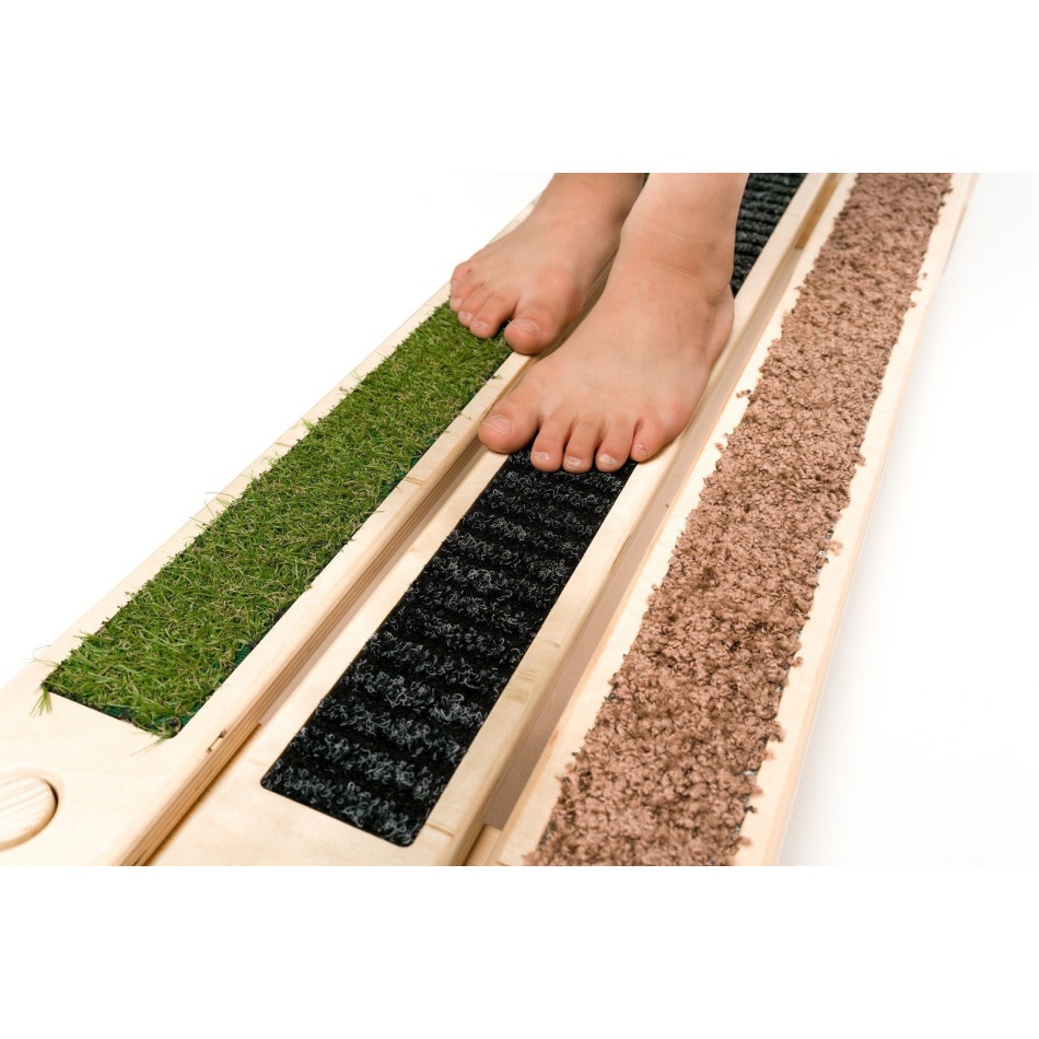 Kładka sensoryczna różne materiały - obrazek 6