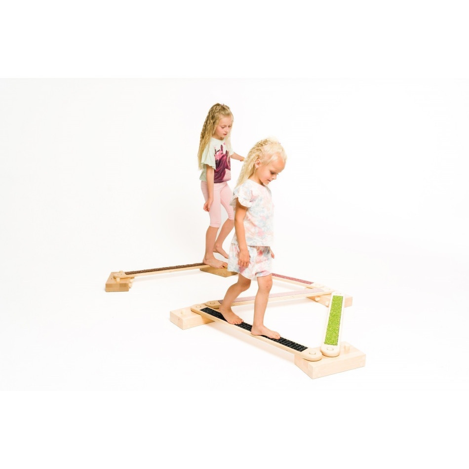 Kładka sensoryczna różne materiały - obrazek 3