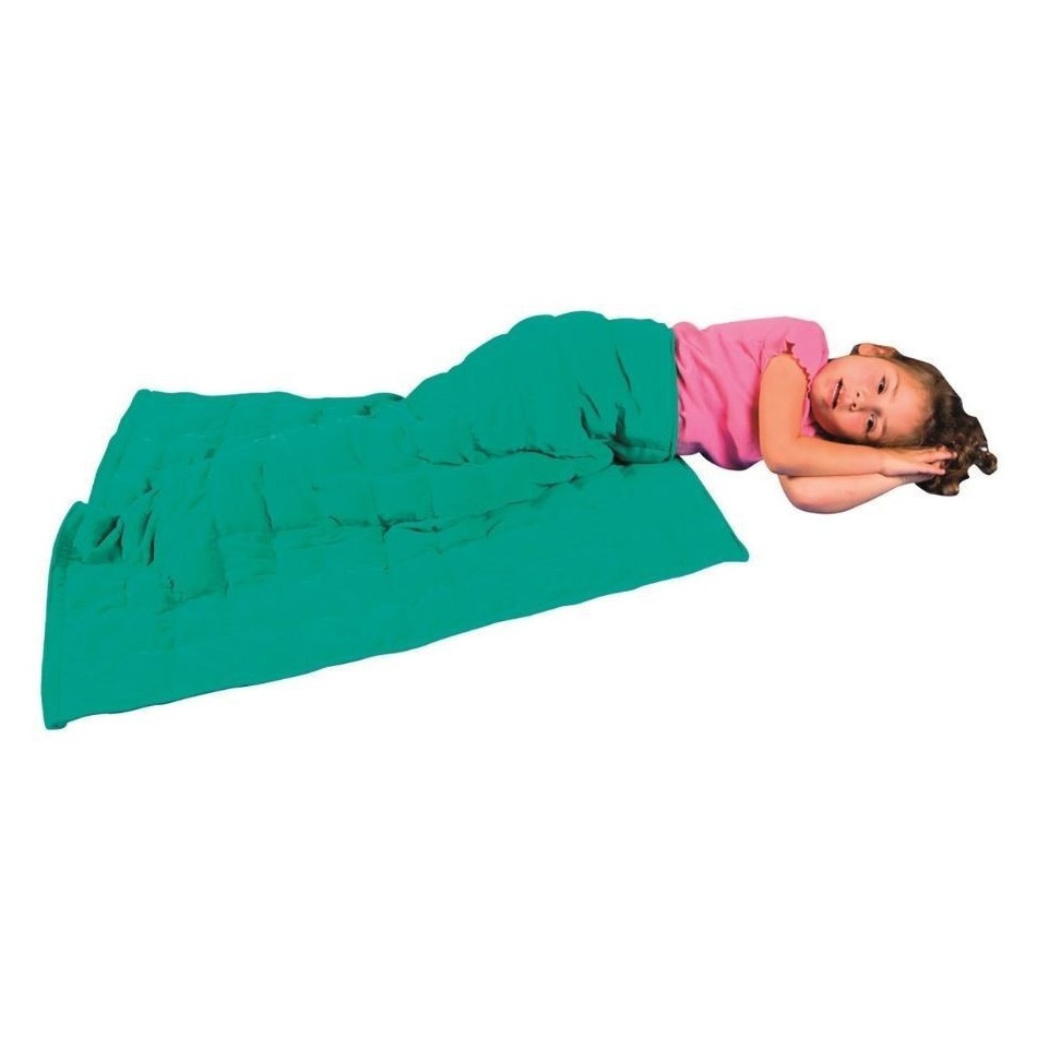 Kołderka/ kocyk obciążeniowy zielony