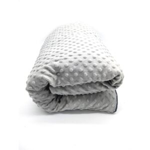 Kołdra obciążeniowa premium z poszewką dla dorosłych szara