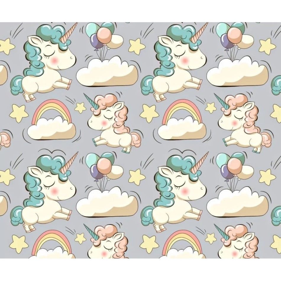 Kołdra obciążeniowa Jednorożce z balonikami