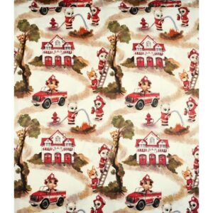 Kołdra obciążeniowa wóz strażacki