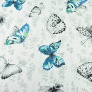 Kołdra obciążeniowa niebieskie motyle