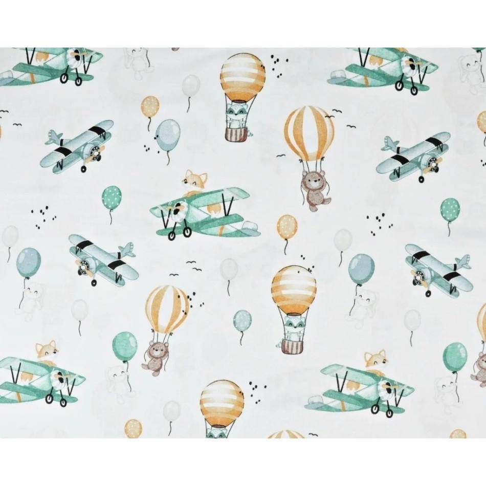 Kołdra obciążeniowa samoloty i balony