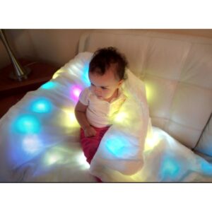 Kołdra świecąca LED z poszewką