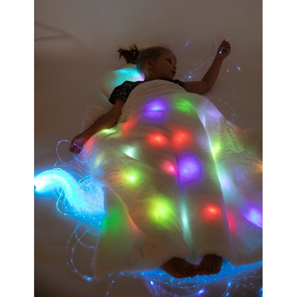 Kołdra świecąca LED z poszewką - obrazek 3