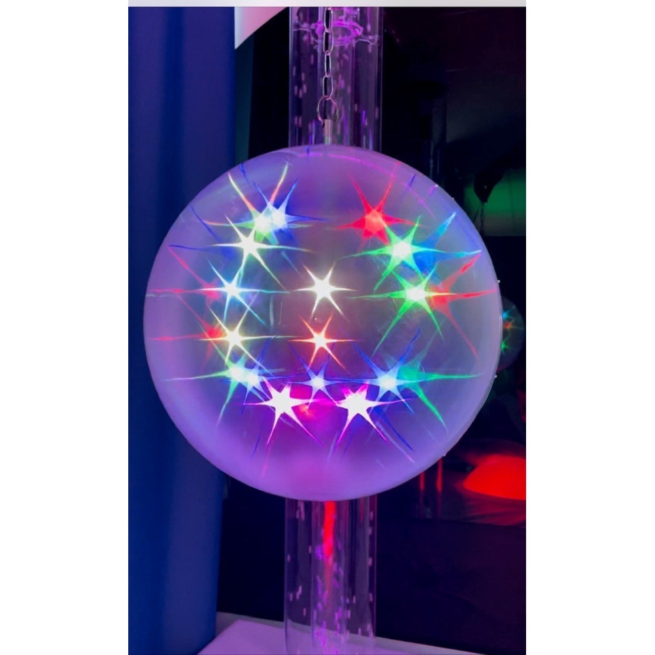 Krystaliczna kula z gwiazdkami - obrazek 2