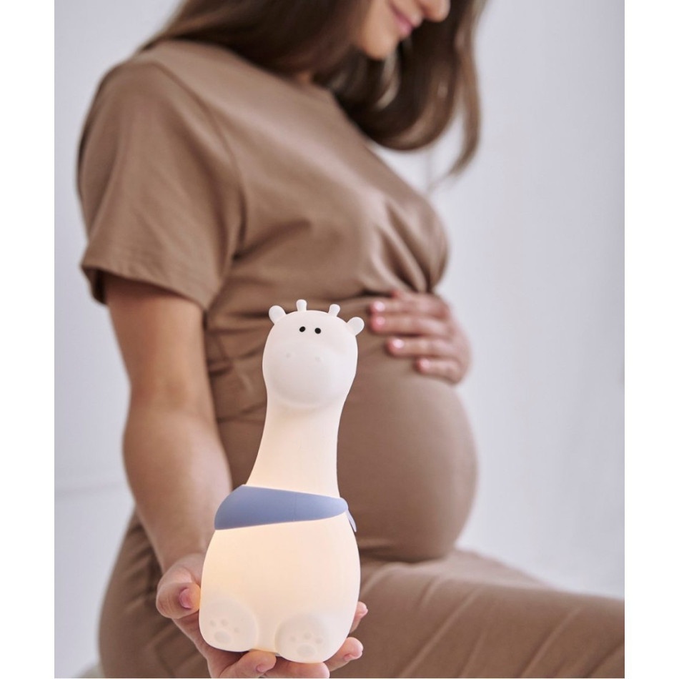 Lampka silikonowa żyrafa biała - obrazek 3