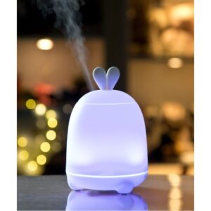 Lampka silikonowa/dyfuzor królik biały