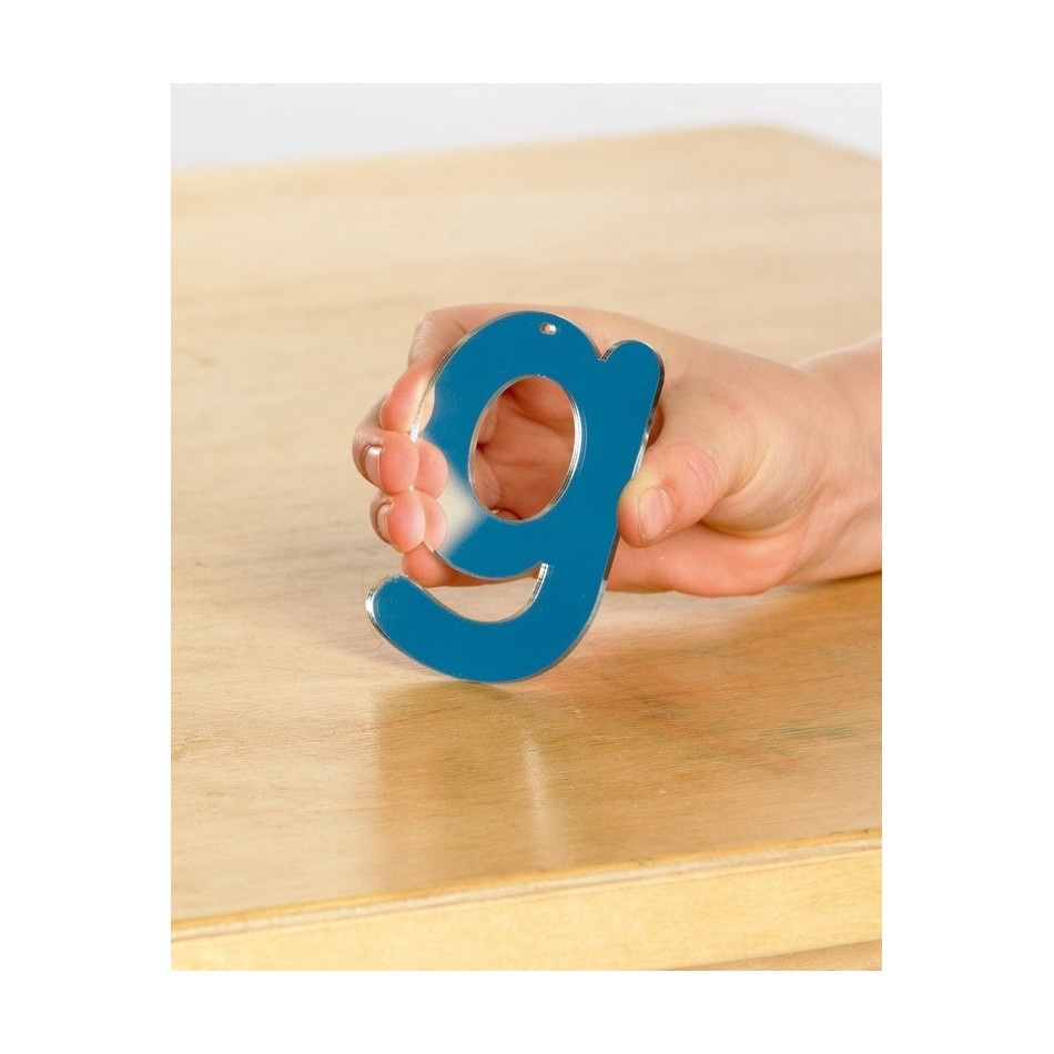 Litery 70mm bezpieczne lustro - obrazek 3