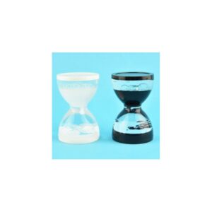 Mała klepsydra czarna/biała