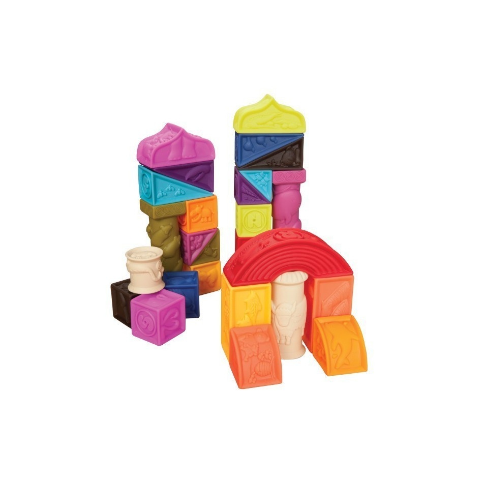 Miękkie klocki - 26 elementów - obrazek 2