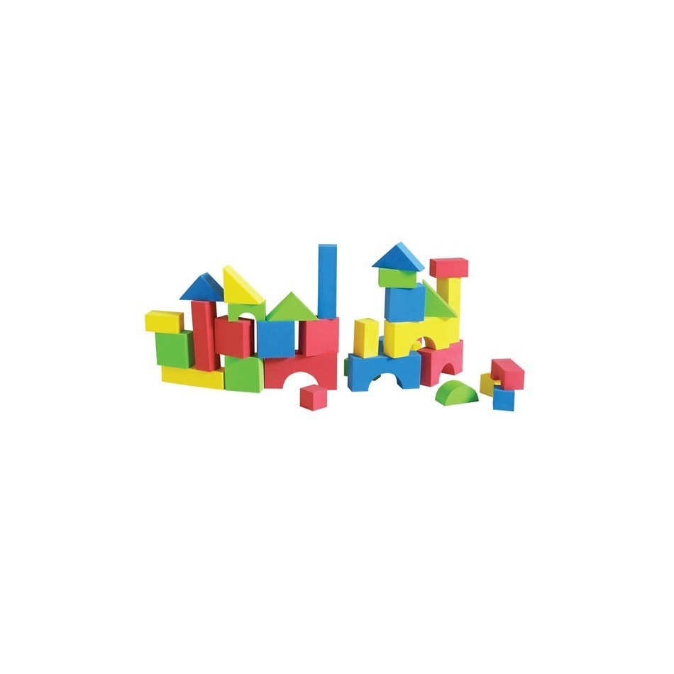 Miękkie kolorowe klocki - 30 szt. - obrazek 2