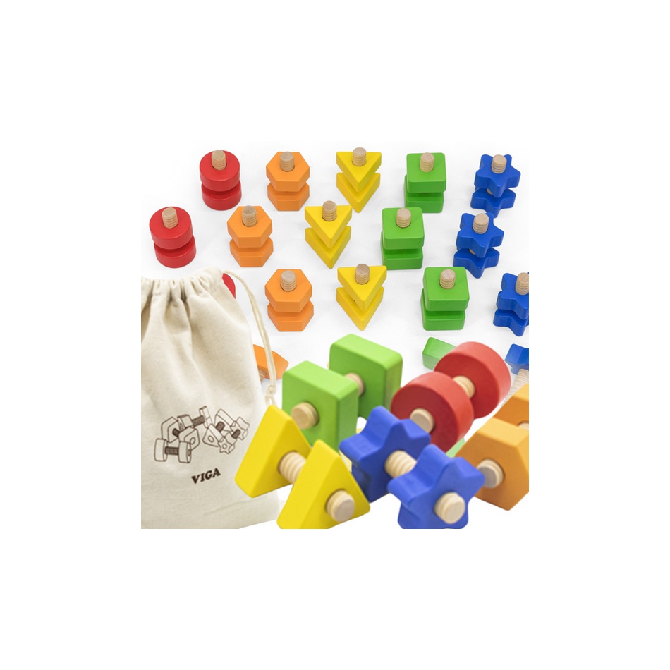 Nakrętki i Śrubki Dopasuj i Zakręcaj - obrazek 2