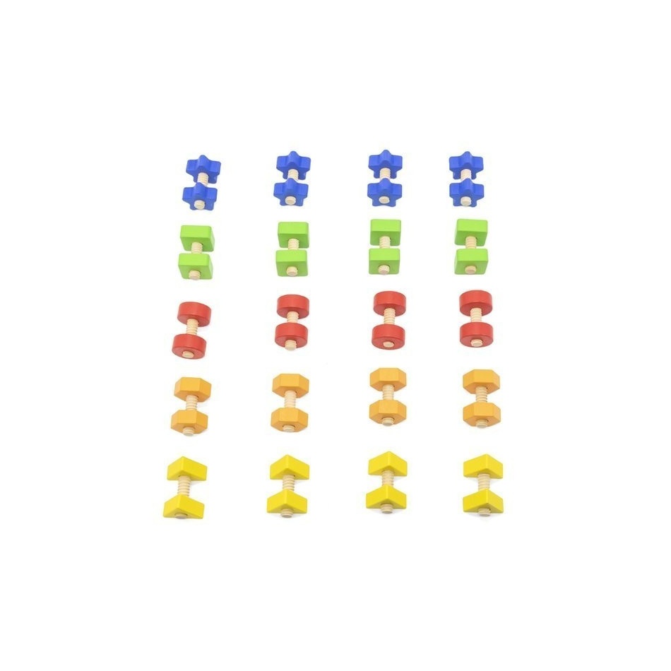 Nakrętki i Śrubki Dopasuj i Zakręcaj - obrazek 3