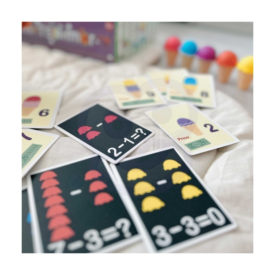 Nauka liczenia- sklepik lodziarnia - obrazek 3