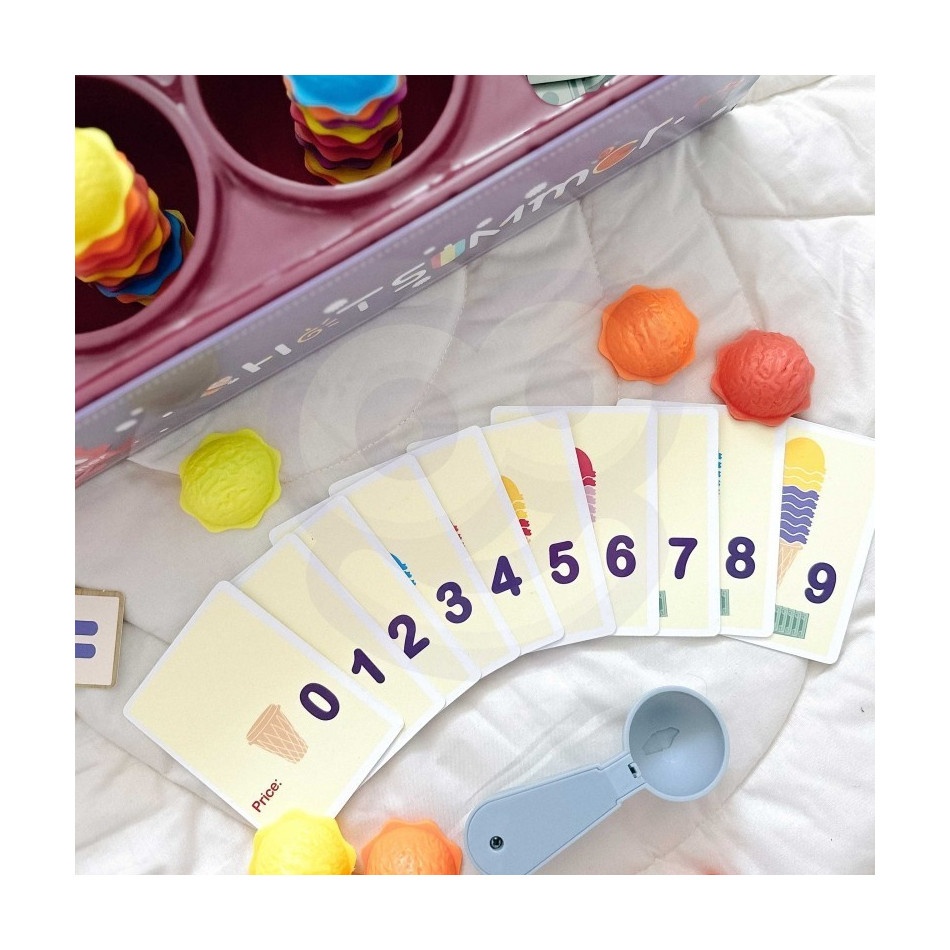 Nauka liczenia- sklepik lodziarnia - obrazek 8