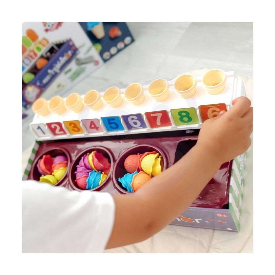 Nauka liczenia- sklepik lodziarnia - obrazek 9