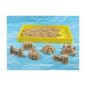 Piasek kinetyczny 1kg z foremkami