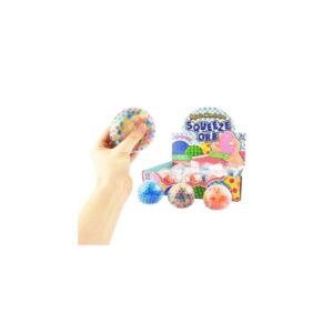 Piłka gniotek z kulkami