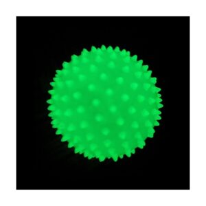 Piłka z kolcami świecąca w ciemności