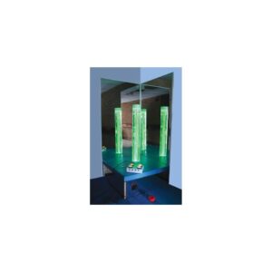 Podium/podest 91x91 cm z lustrzaną podstawą oraz otworem na światłowody