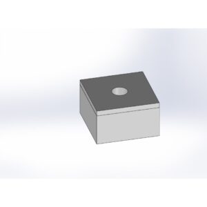 Podium kwadrat z otworem centralnym