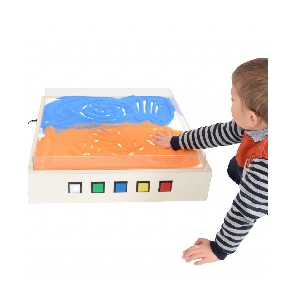 Podświetlany panel z przezroczystą wanną