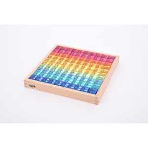 Półprzezroczyste kolorowe kostki 100szt.