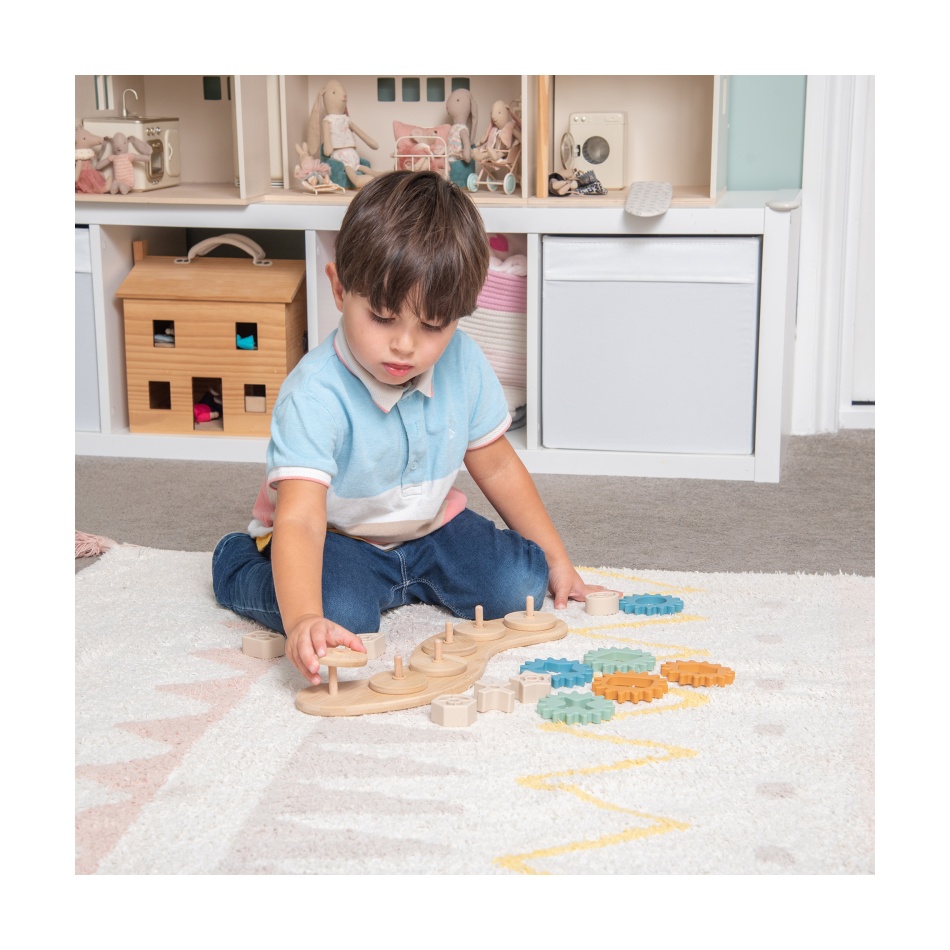 Puzzle zębatkowe (19 elementów) - obrazek 3