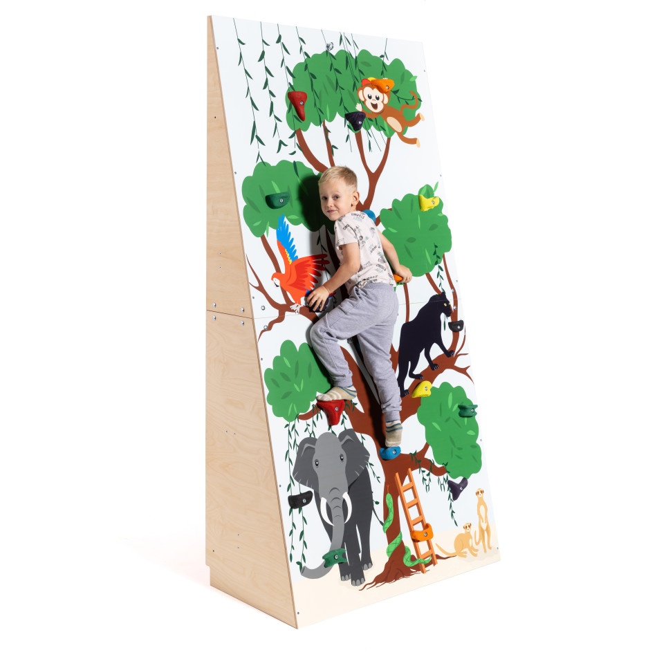 Ścianka wspinaczkowa dżungla