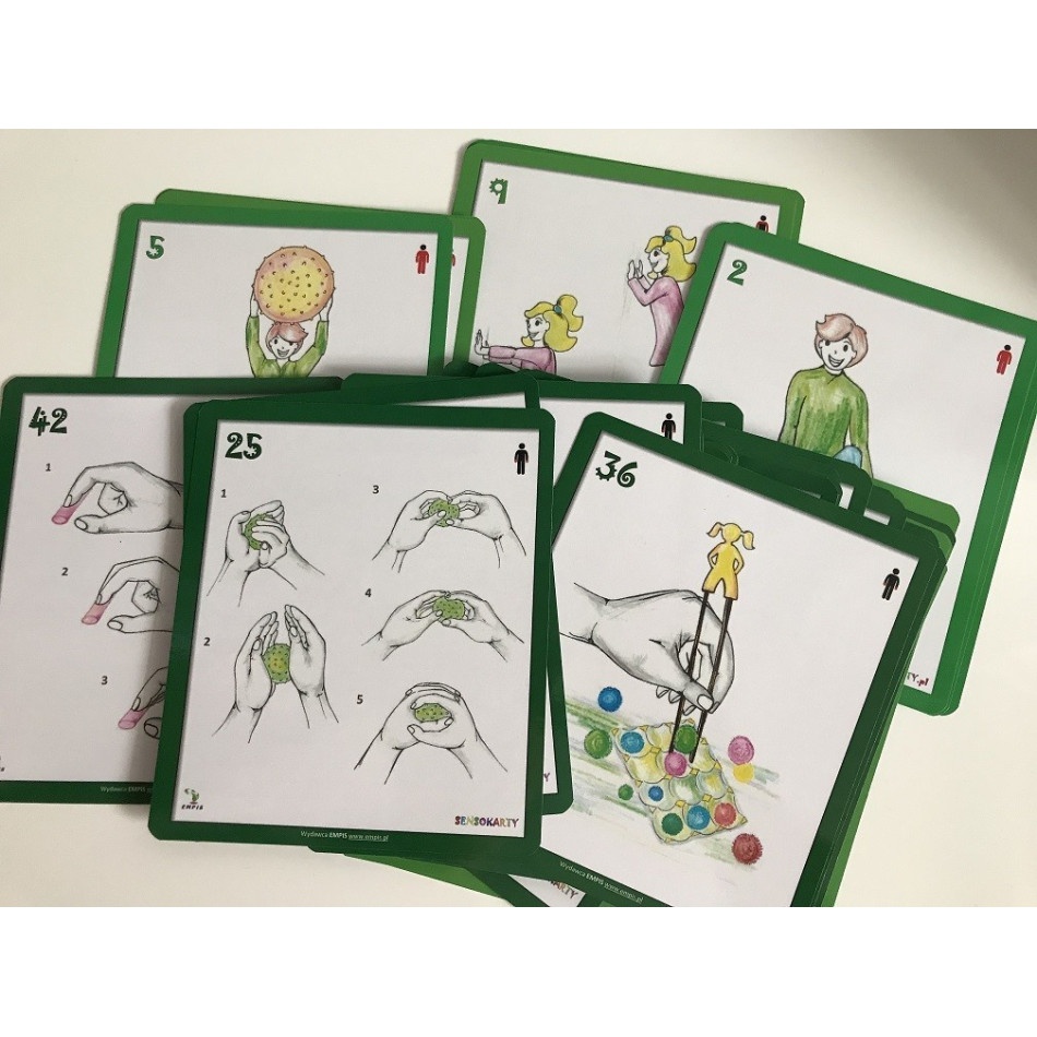 Sensokarty terapia ręki