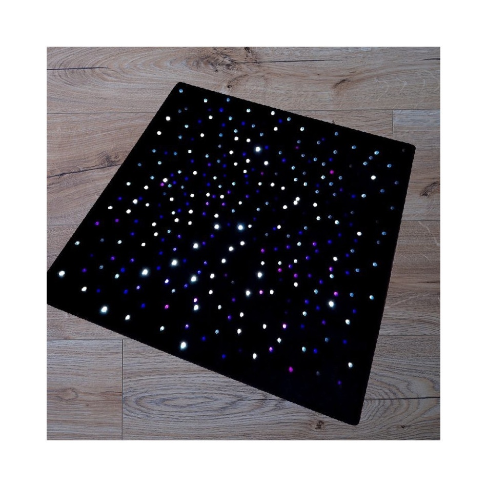 Sensoryczny dywan światłowodowy 95x95cm - obrazek 3