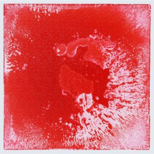 Sensoryczna podłoga z cieczą (czerwona)