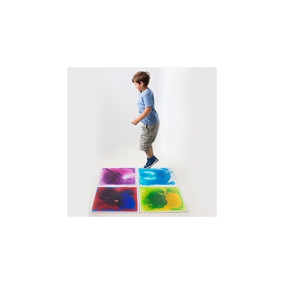 Sensoryczna podłoga z cieczą (różowo/żółta) - obrazek 2