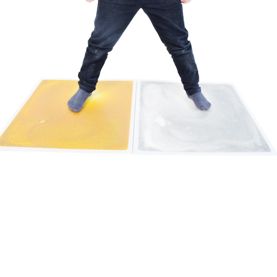 Sensoryczna podłoga z cieczą (srebrna) - obrazek 2