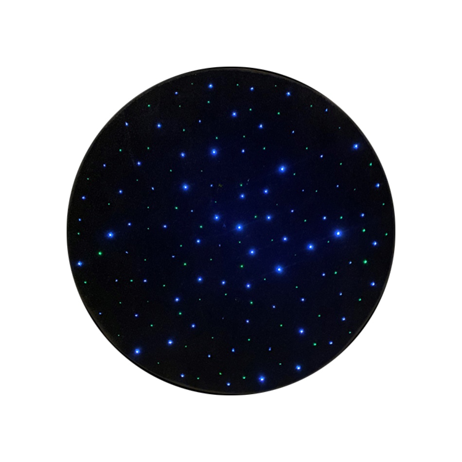 Sensoryczny dywan światłowodowy okrągły 95 cm