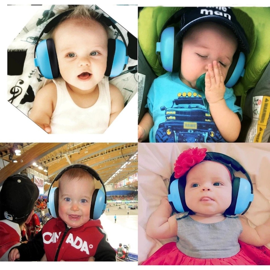 Słuchawki wygłuszające dla dzieci do 3 lat niebieskie - obrazek 9